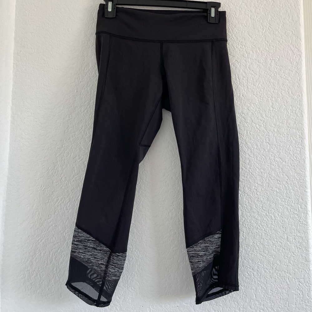 Lululemon wunder under crop legging